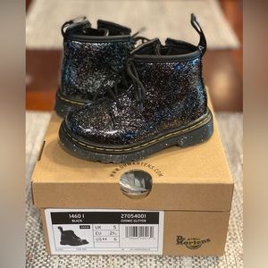 Cosmic Glitter 1460 Dc Martens Toddler Size 6 US
